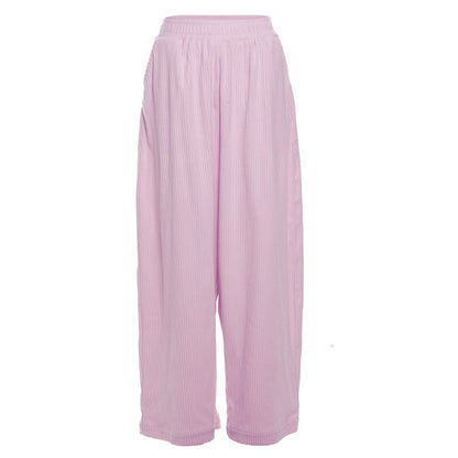Women's High Waist Loose Straight Casual Pants
