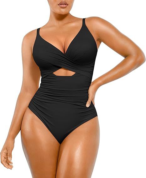 Women's High Waist One-Piece Swimsuit