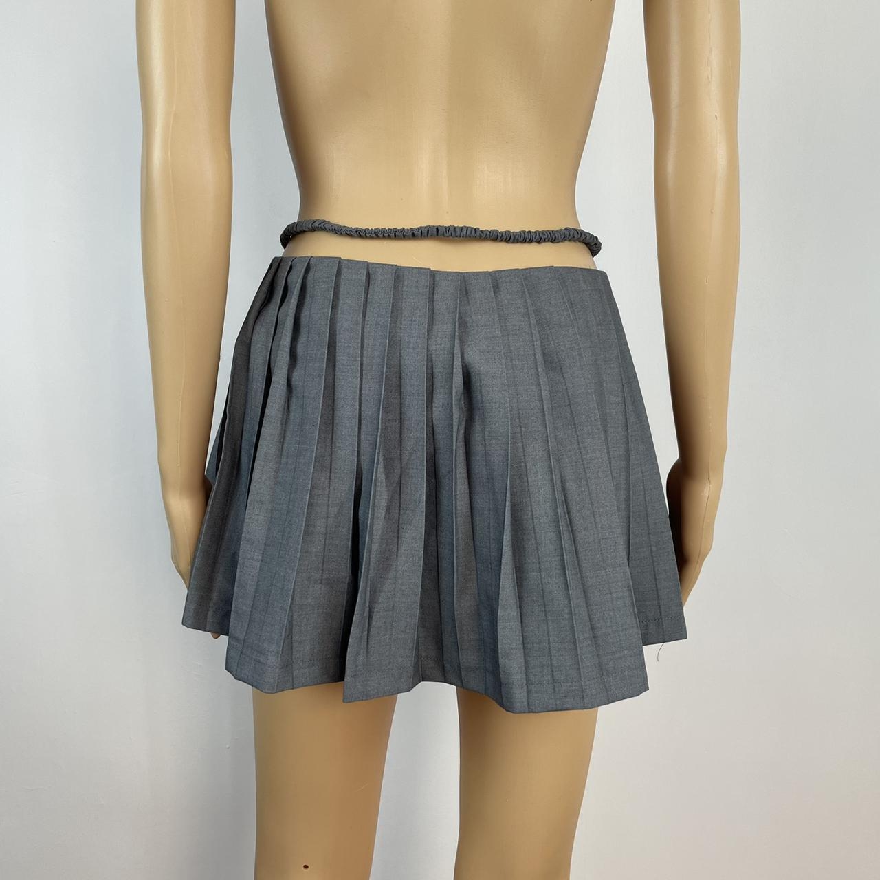 Women's High Waist Pleated Skirt