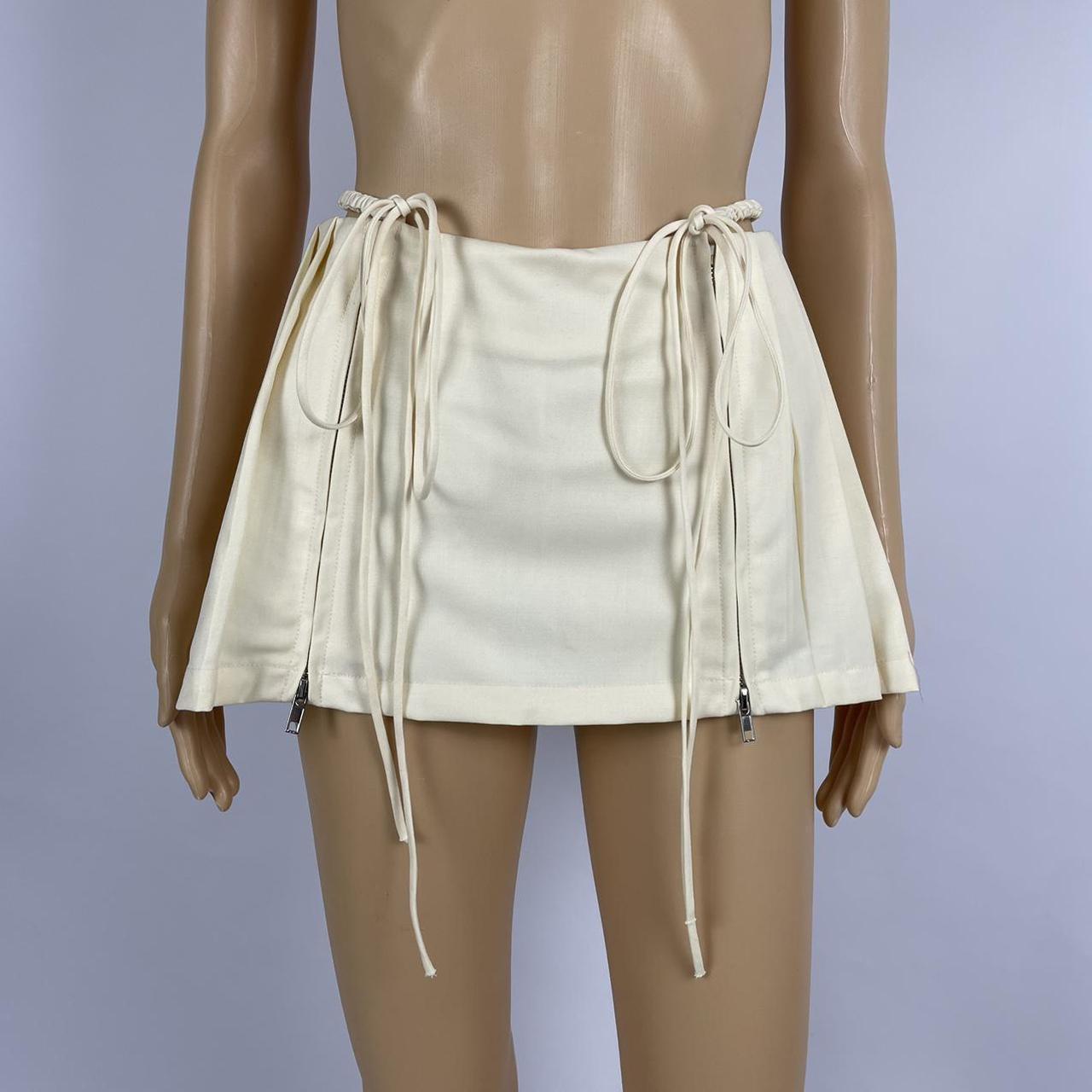 Women's High Waist Pleated Skirt