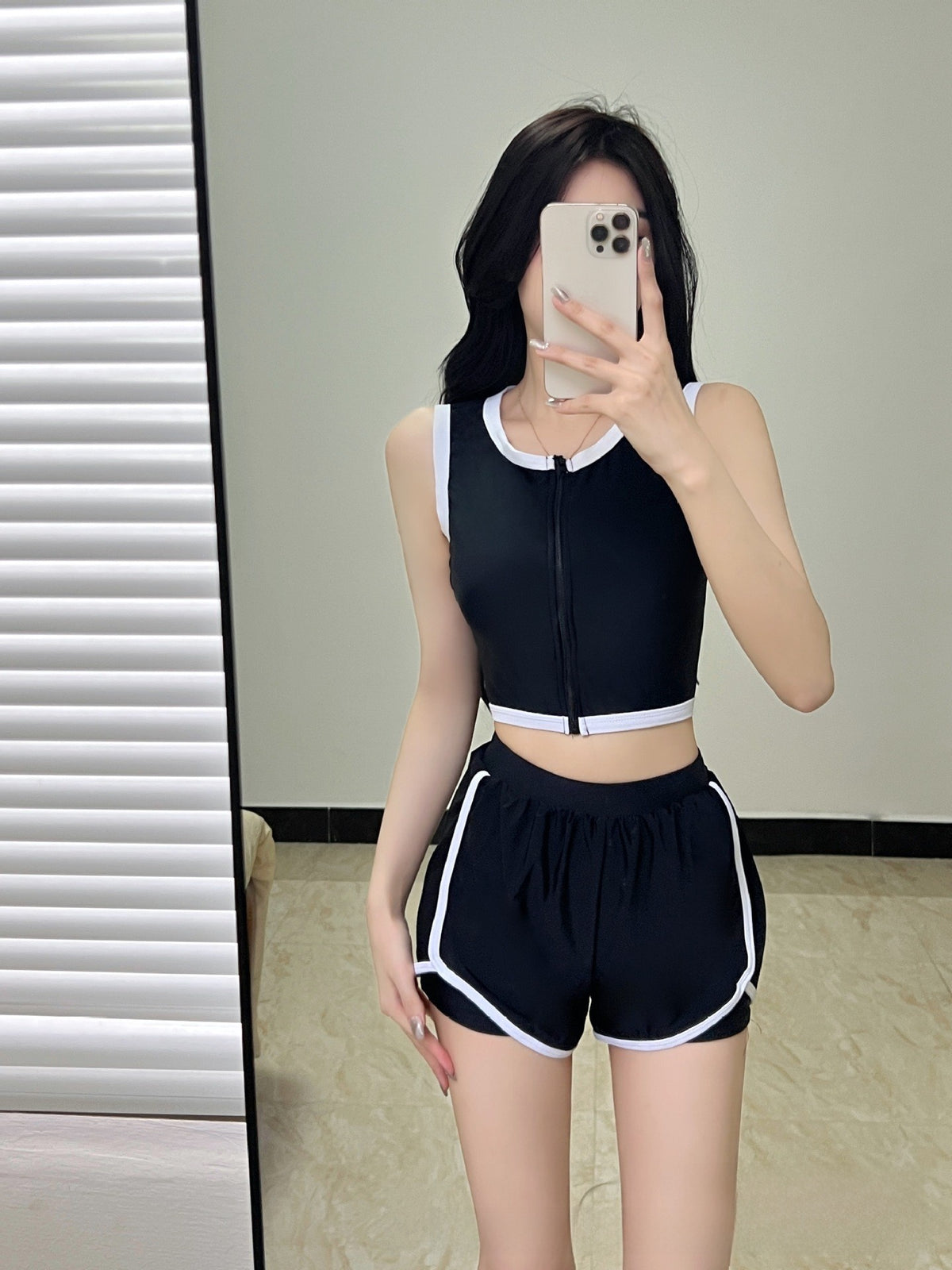 Women's High-Waist Push-Up Swimsuit