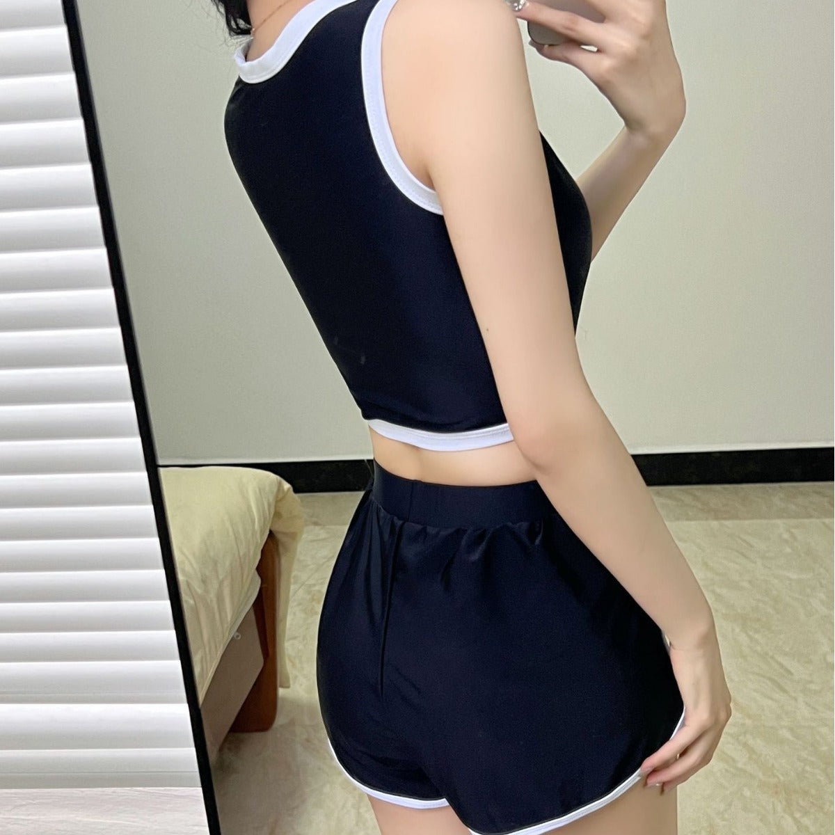 Women's High-Waist Push-Up Swimsuit