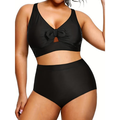 Women's High Waist Two-Piece Swimsuit