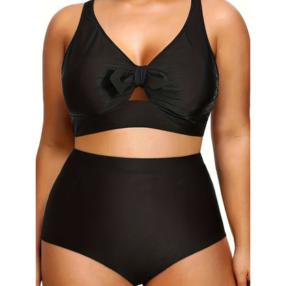 Women's High Waist Two-Piece Swimsuit