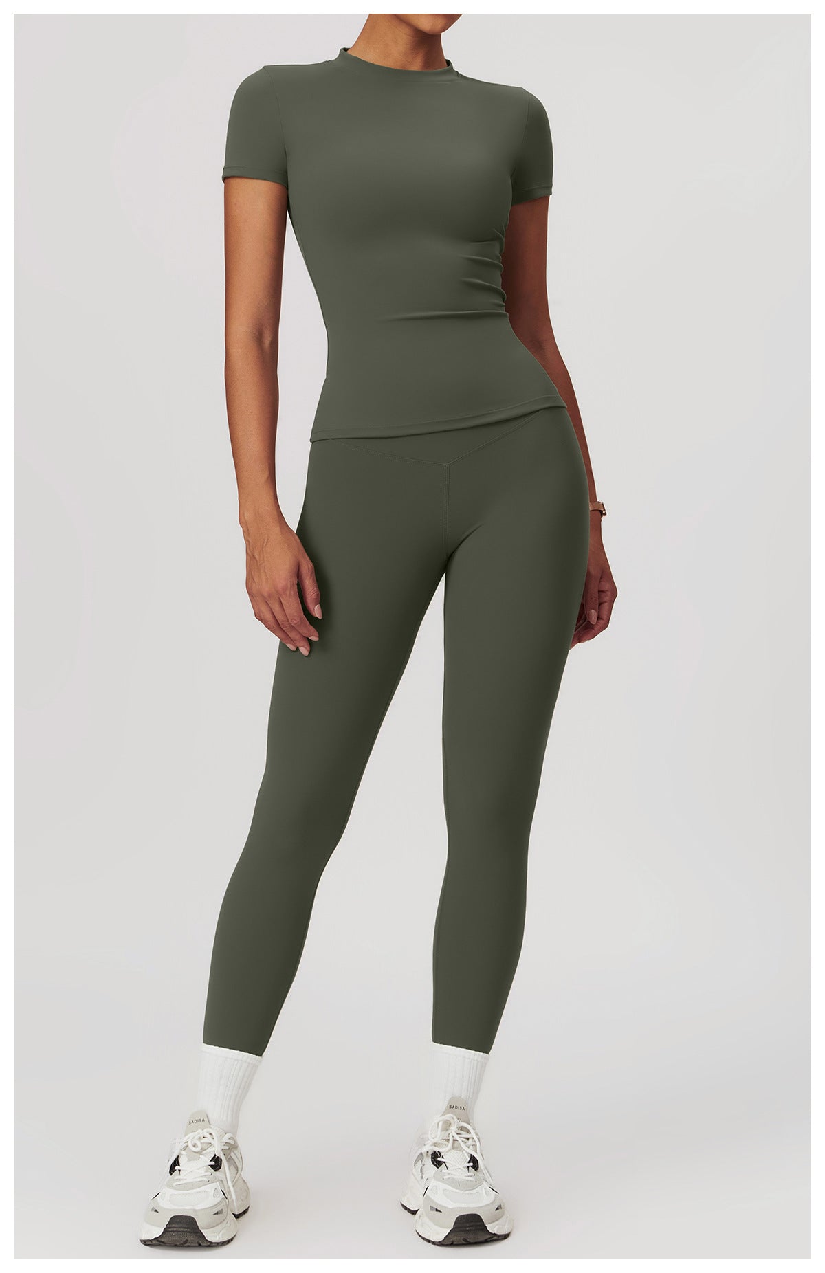 Women's High Waist Yoga Fitness Running Sportswear Set