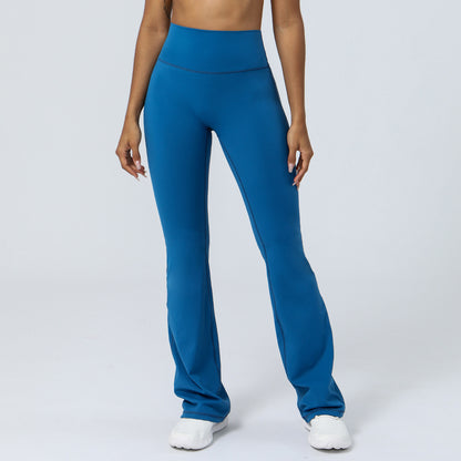 Women's High Waist Yoga Flare Leggings for Dance and Fitness