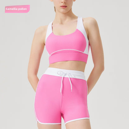 Women's High Waist Yoga Running Sportswear Set