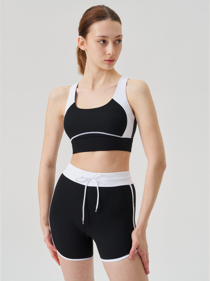 Women's High Waist Yoga Running Sportswear Set