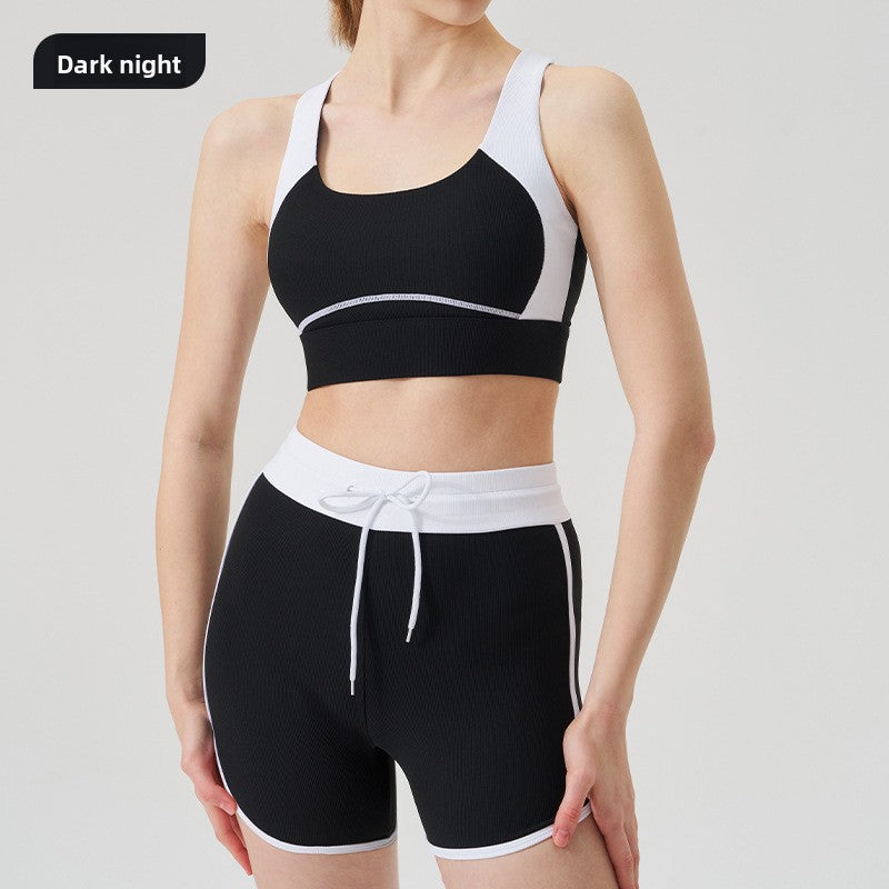 Women's High Waist Yoga Running Sportswear Set