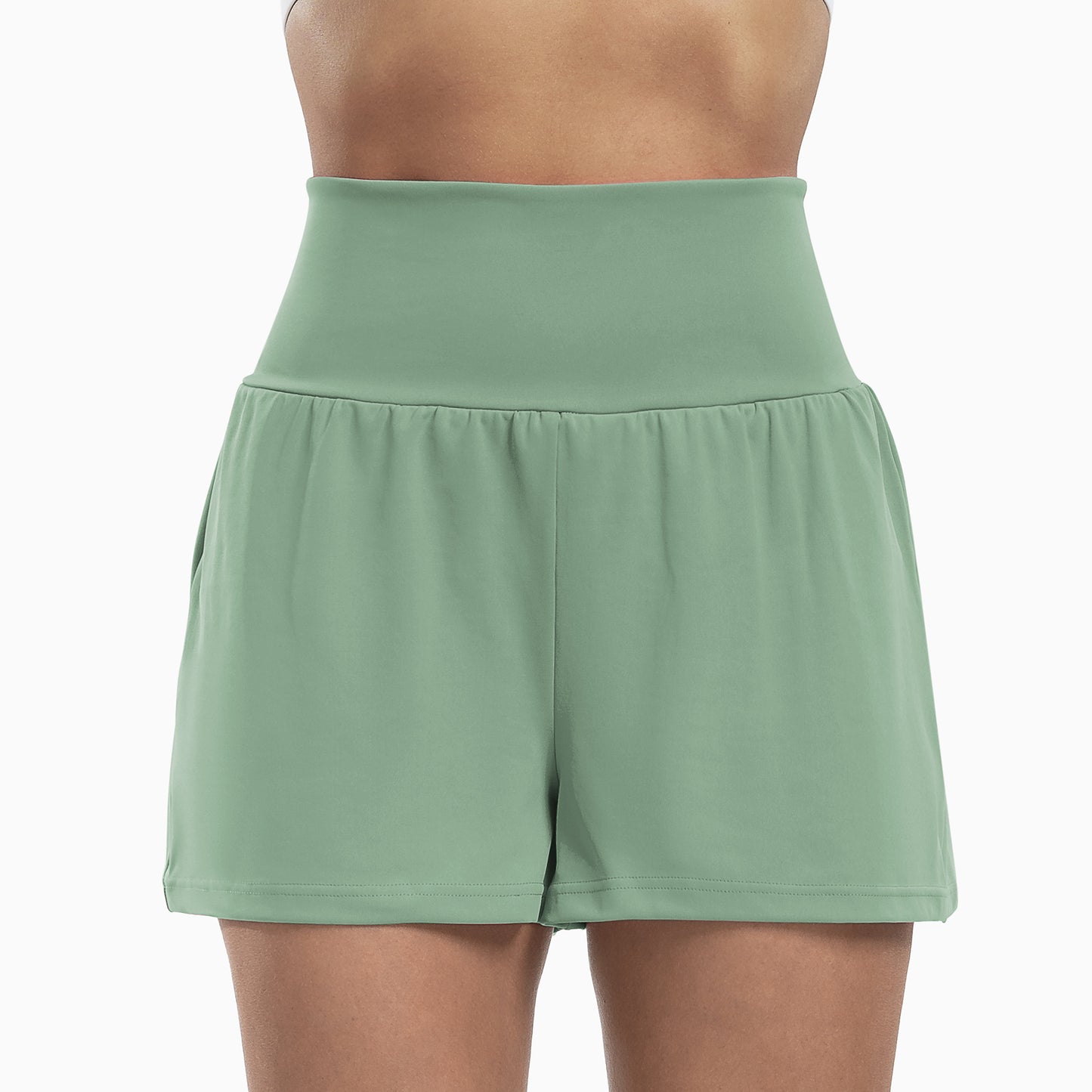 Women's High-Waisted Athletic Shorts