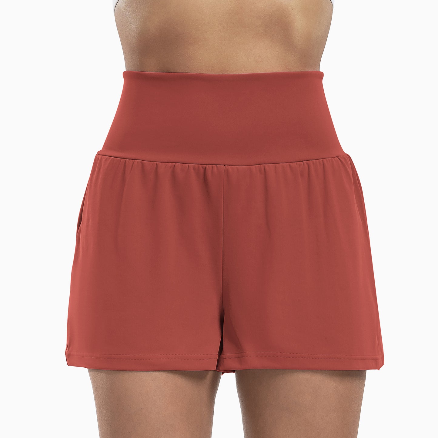 Women's High-Waisted Athletic Shorts