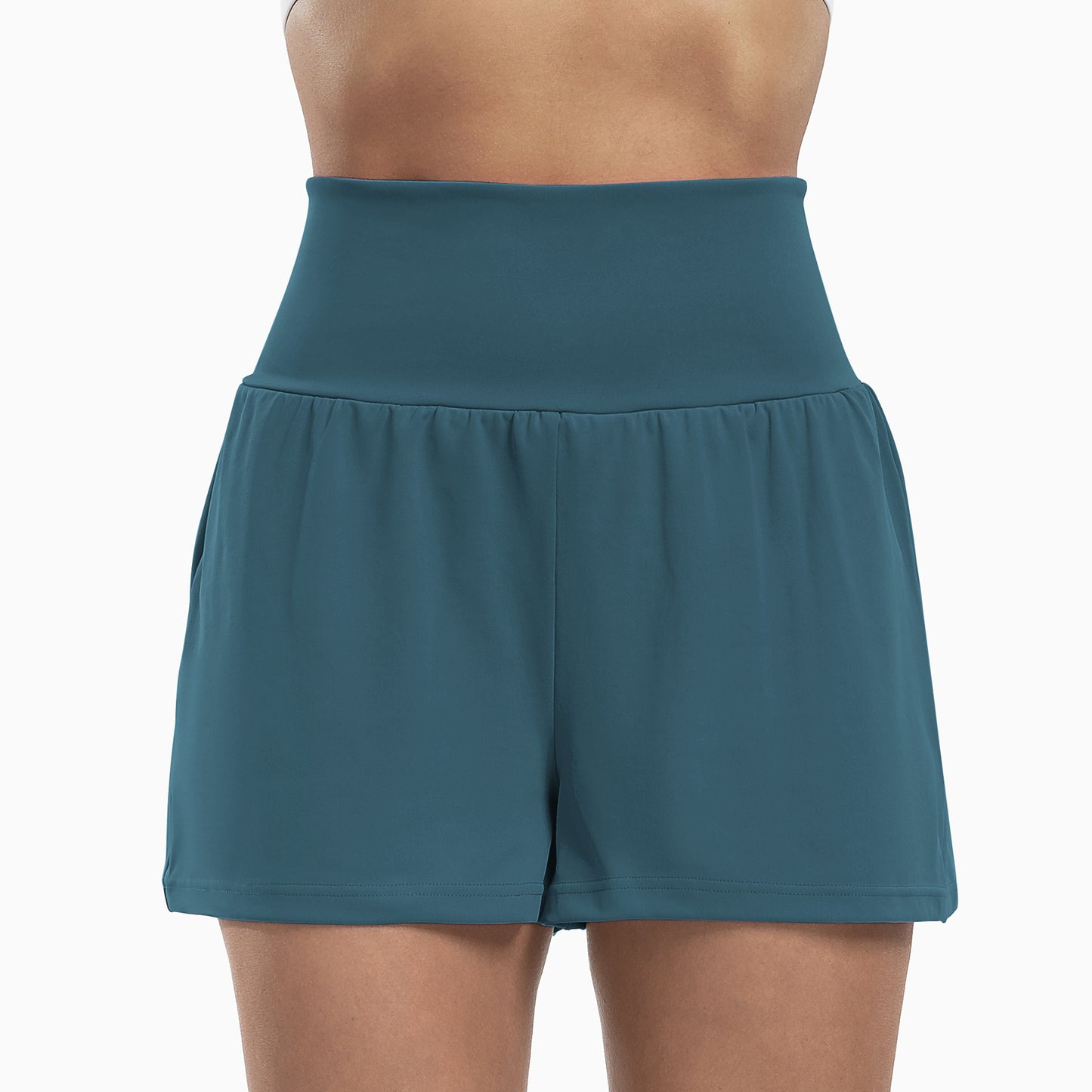 Women's High-Waisted Athletic Shorts