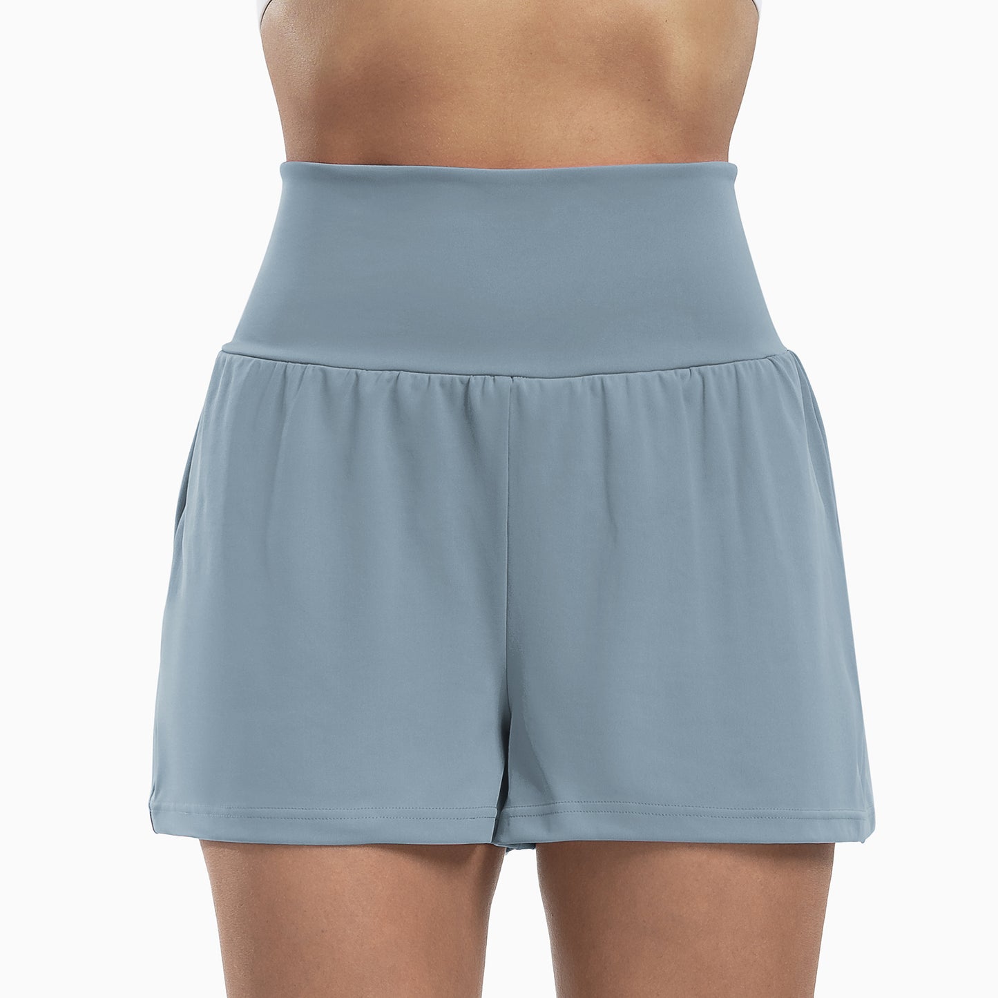 Women's High-Waisted Athletic Shorts