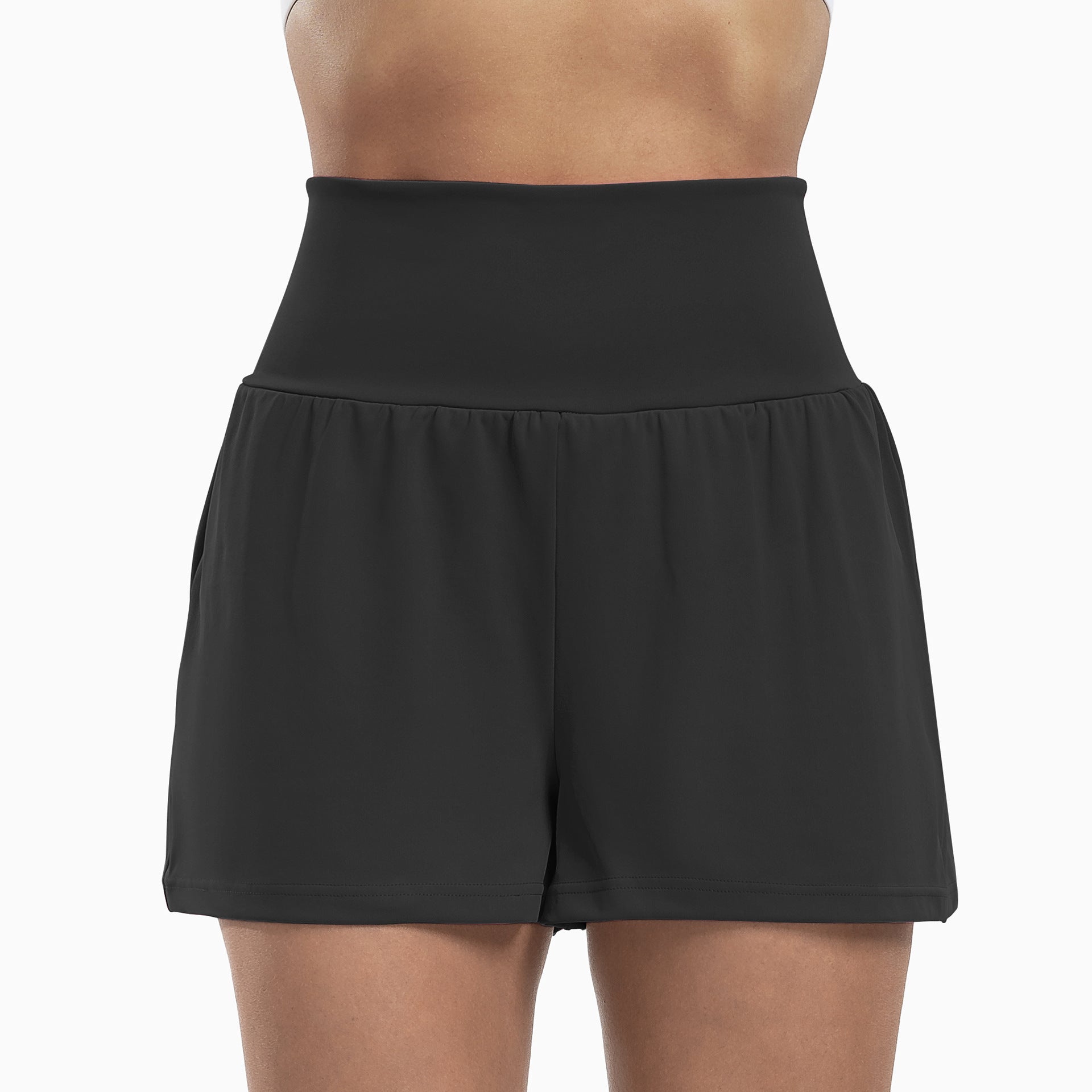 Women's High-Waisted Athletic Shorts