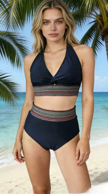 Women's High-Waisted Bikini Swimsuit
