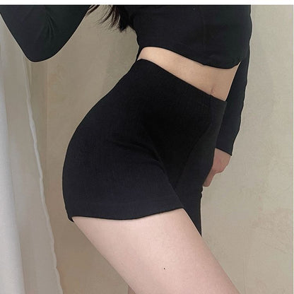Women's High-Waisted Butt-Lifting Shorts Sports