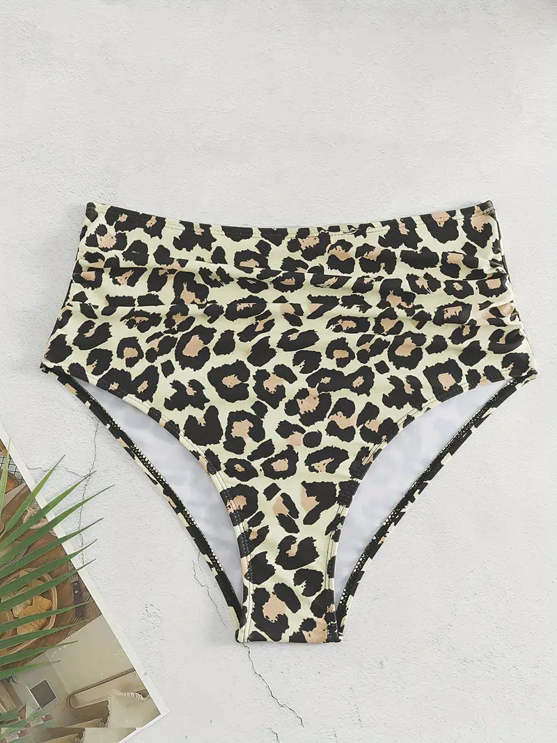 Women's High-Waisted Quick-Dry Swim Shorts