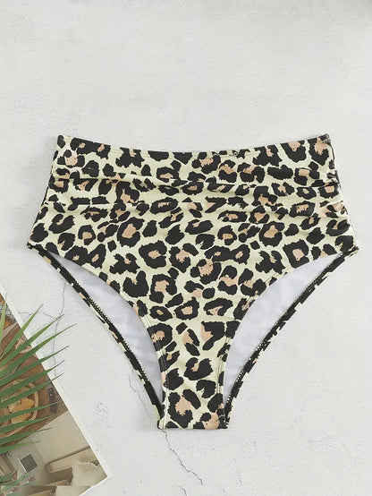 Women's High-Waisted Quick-Dry Swim Shorts