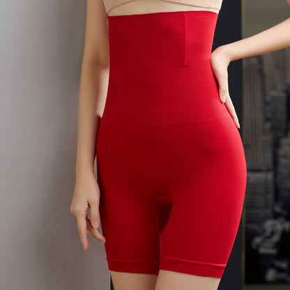 Women's high-waisted shaping pants with abdominal support