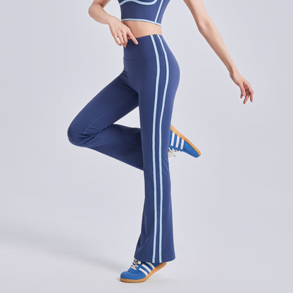 Women's High-Waisted Slim Fit Casual Bell-Bottom Pants