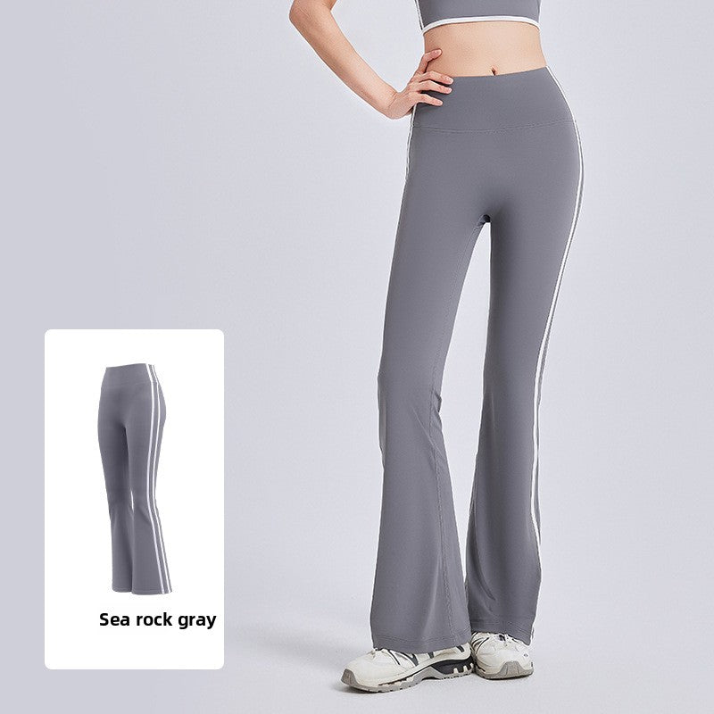 Women's High-Waisted Slim Fit Casual Bell-Bottom Pants