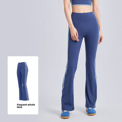 Women's High-Waisted Slim Fit Casual Bell-Bottom Pants