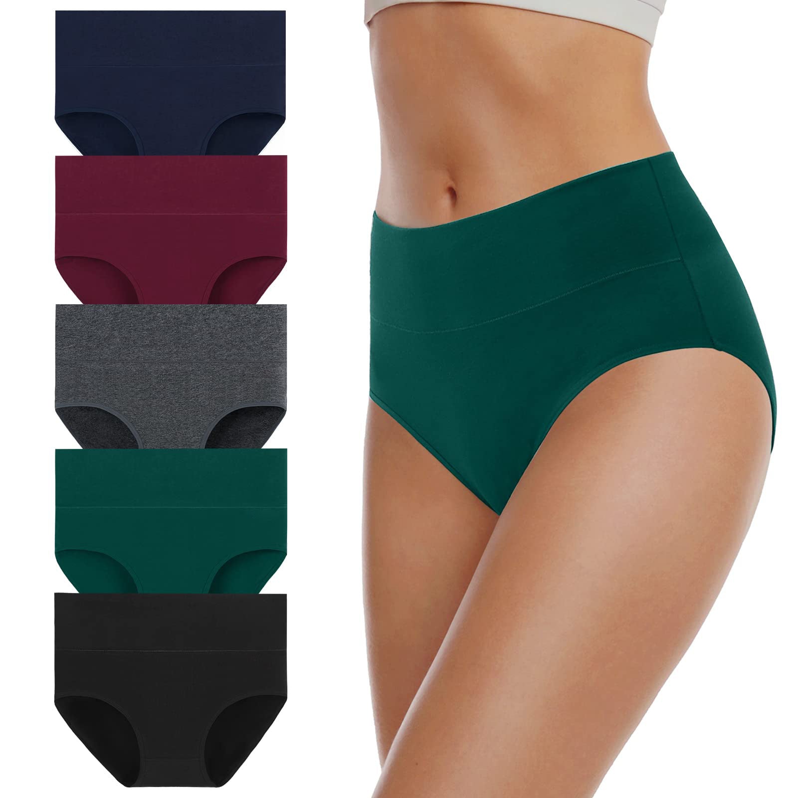 Women's high-waisted underwear