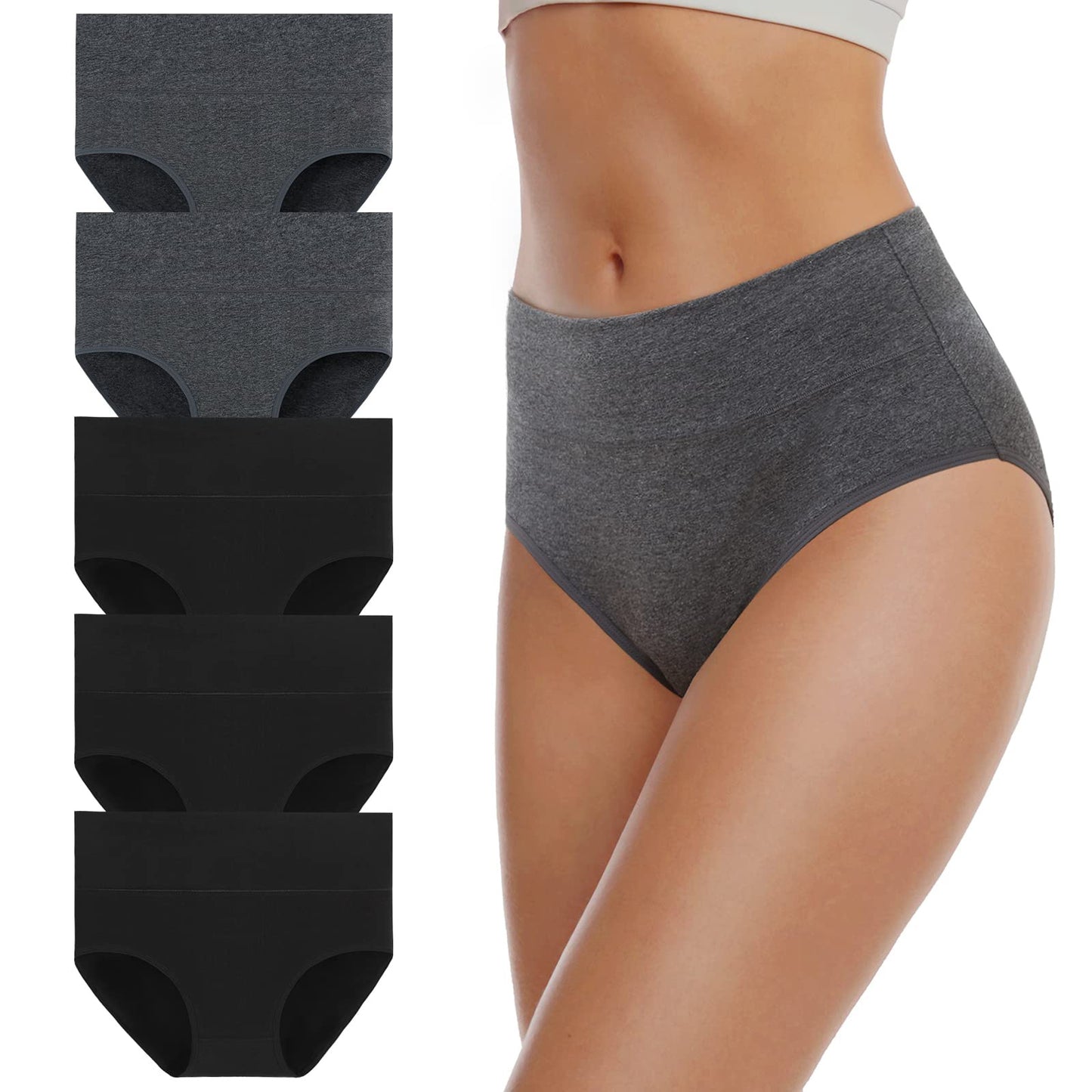 Women's high-waisted underwear