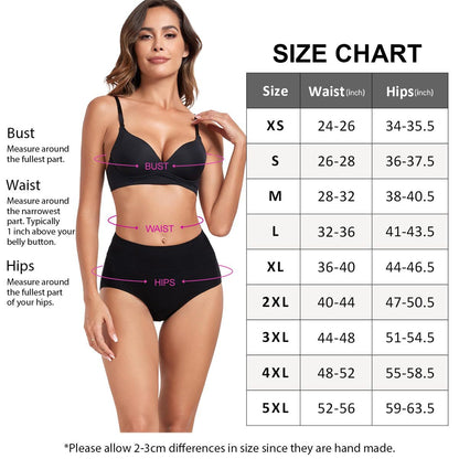 Women's high-waisted underwear