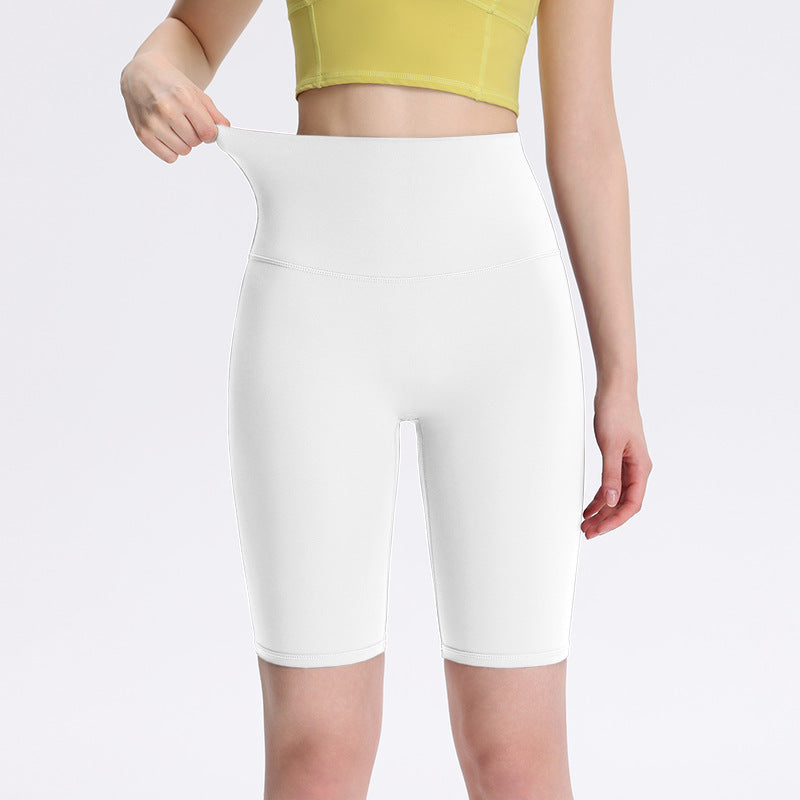 Women's High-Waisted Yoga Cycling Shorts Quick-Dry Fitness
