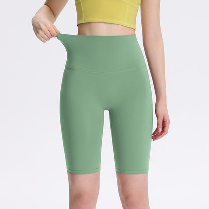Women's High-Waisted Yoga Cycling Shorts Quick-Dry Fitness