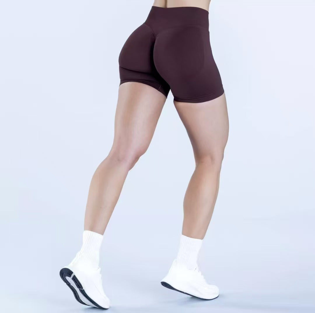 Women's High-Waisted Yoga Sports Shorts