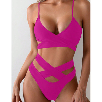 Women's Hollow-Out Bikini Swimsuit