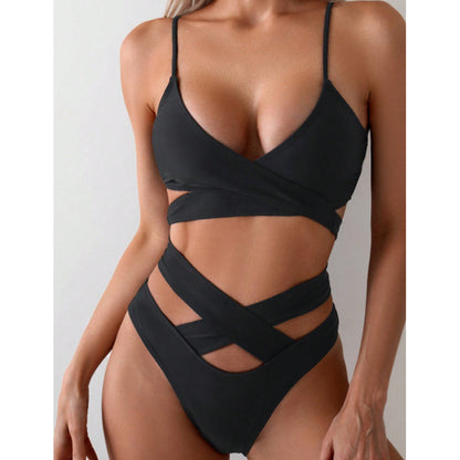 Women's Hollow-Out Bikini Swimsuit