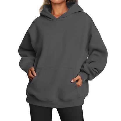 Women's Hooded Sweater Casual Pullover