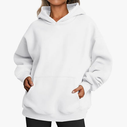 Women's Hooded Sweater Casual Pullover