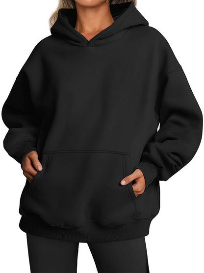 Women's Hooded Sweater Casual Pullover