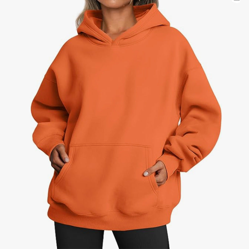 Women's Hooded Sweater Casual Pullover