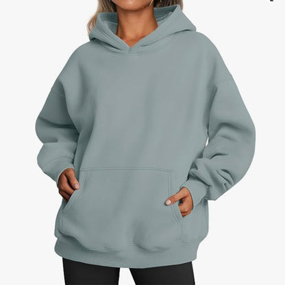 Women's Hooded Sweater Casual Pullover