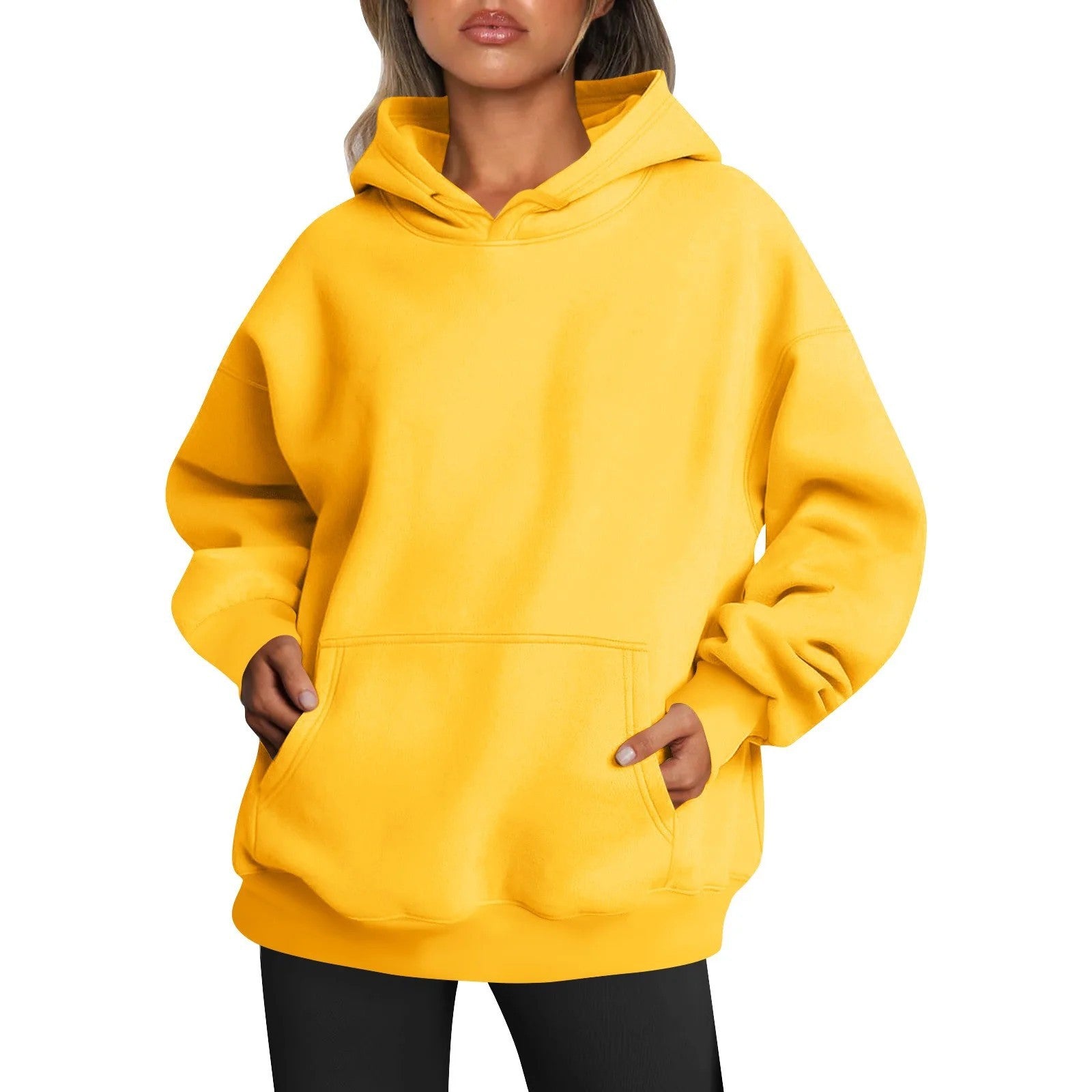 Women's Hooded Sweater Casual Pullover