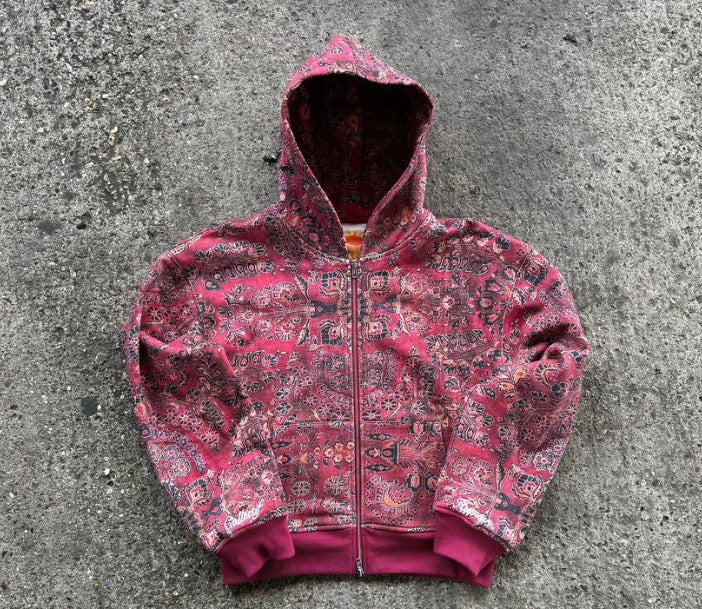 Women's Hooded Zip-Up Cardigan