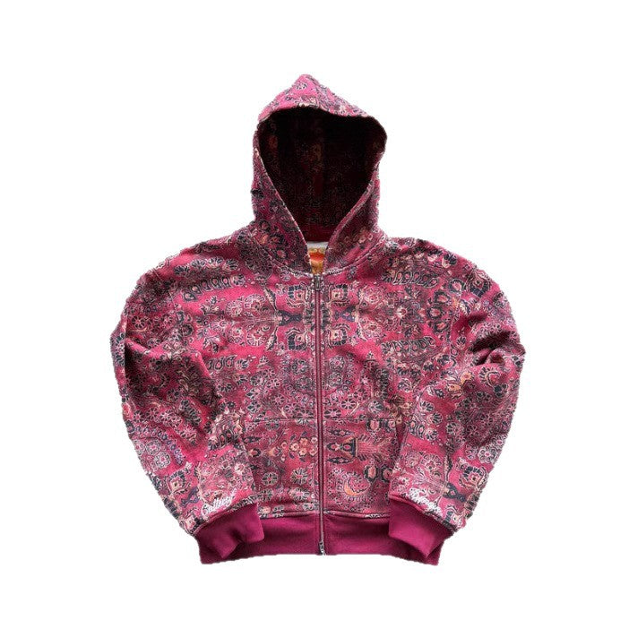 Women's Hooded Zip-Up Cardigan
