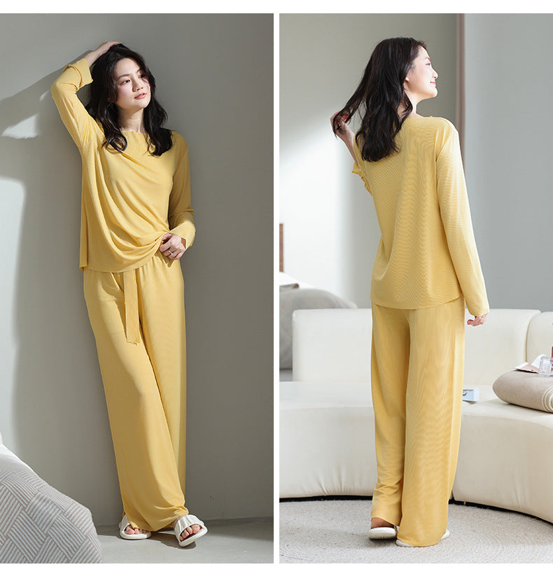 Women's Ice Silk Pajama Set