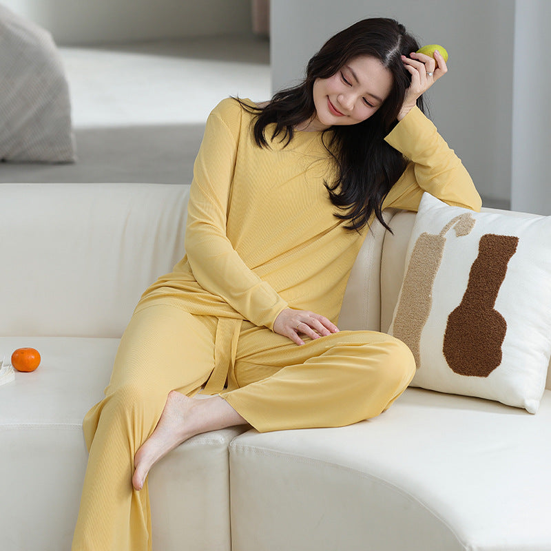 Women's Ice Silk Pajama Set