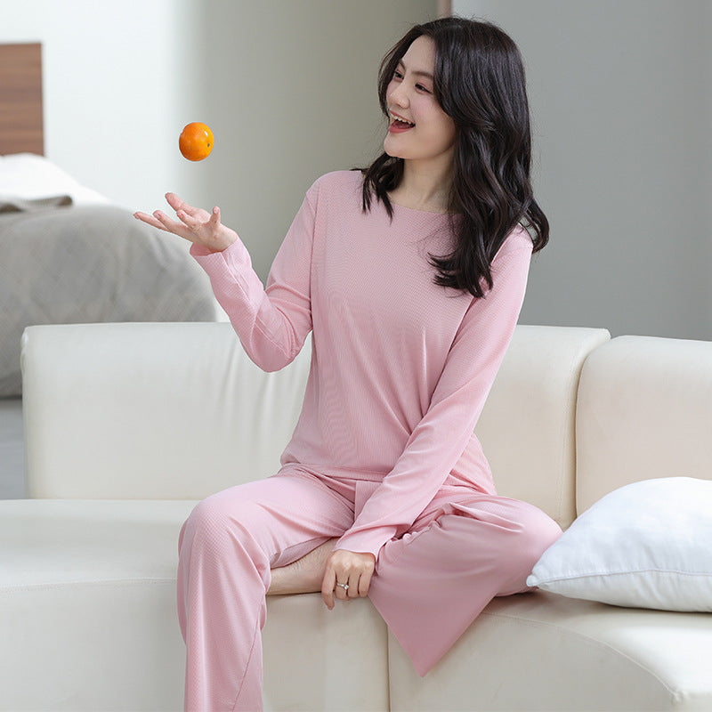 Women's Ice Silk Pajama Set