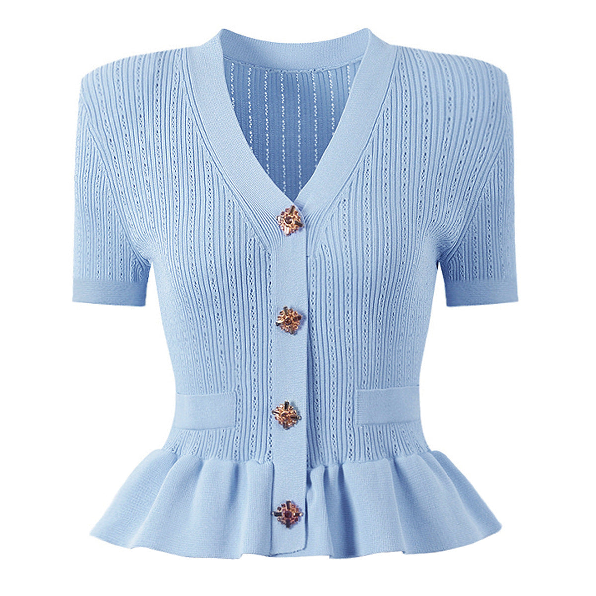 Women's Knit Cardigan and Skirt Set