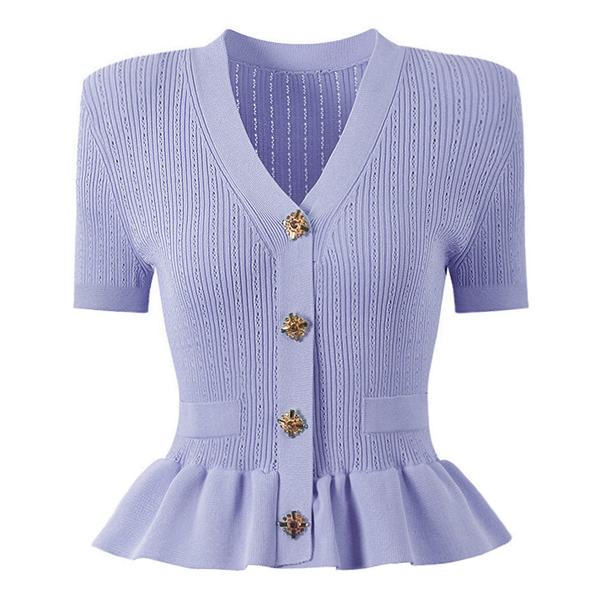 Women's Knit Cardigan and Skirt Set