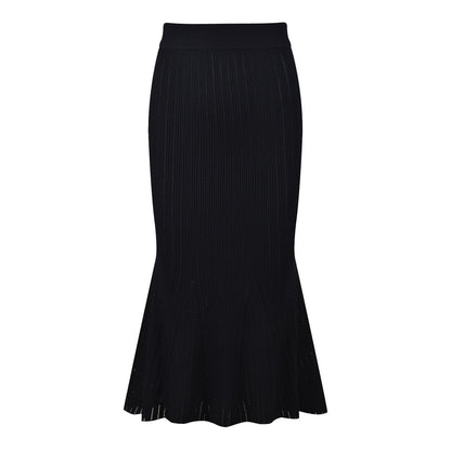 Women's Knit Cardigan and Skirt Set