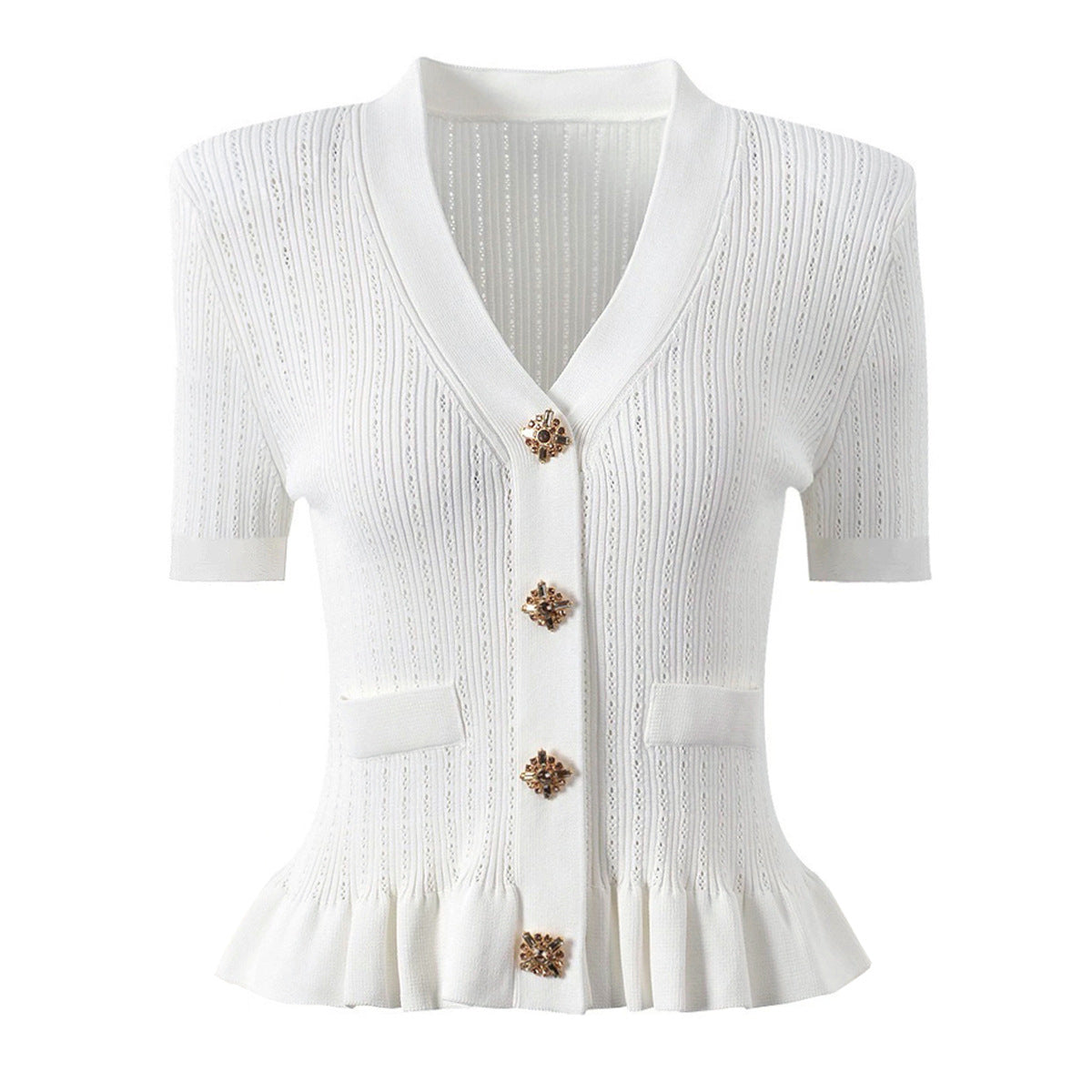 Women's Knit Cardigan and Skirt Set