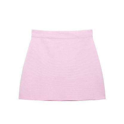 Women's Knit Cardigan and Skirt Set